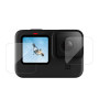 Набор защитных стекол для экшн камеры GoPro Hero 12 (комплект из 3-х предметов)