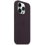 Чехол на iPhone 15  Silicone Case Тёмно фиолетовый