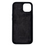 Чехол на iPhone 15 Pro Max Silicone Case   Чёрный