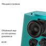 Умная колонка Яндекс Станция Макс с Алисой на YaGPT,65Вт  Бирюзовый, с Zigbee
