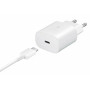 Зарядное устройство Samsung 25W с кабелем Type-C ОРИГИНАЛ белый