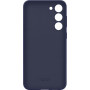 Силиконовый чехол для Samsung S23 PLUS Silicone Cover синий