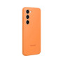 Силиконовый чехол для Samsung A54 Silicone Cover оранжевый