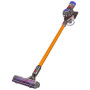 Беспроводной пылесос Dyson V8 Absolute Silver/Yellow 6 насадок, вилка с переходником